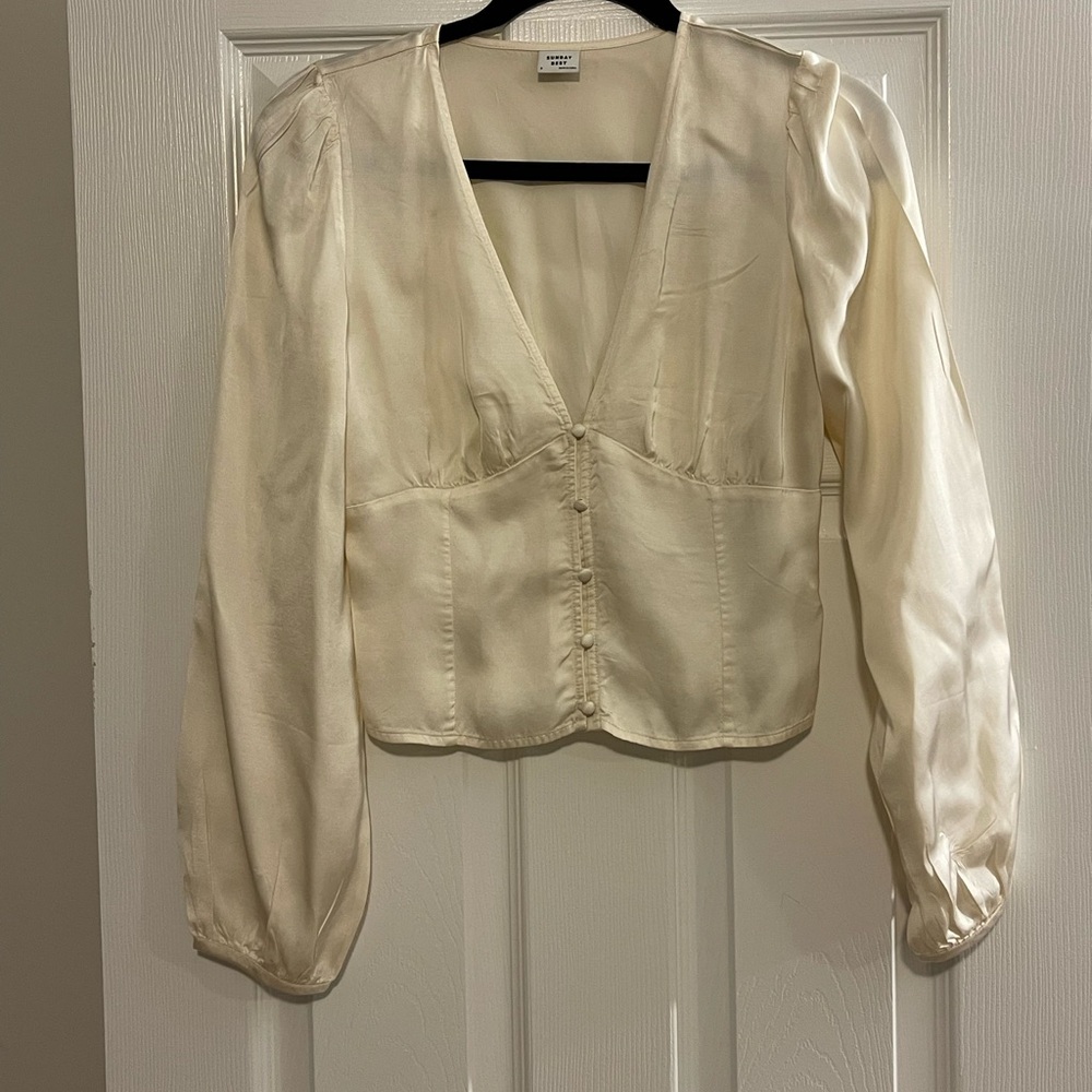 Aritzia Fitted Blouse
